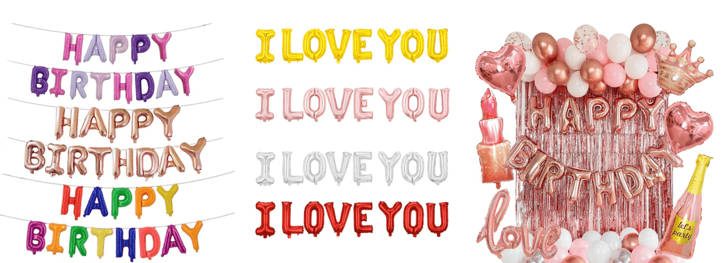 16 இன்ச் லெட்டர் ஃபில் பலூனில் என்ன எழுத்துக்கள் உள்ளன? இலவச கலவையை ஆதரிக்கவா?