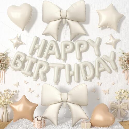 வில் முடிச்சு பலூன் பிறந்தநாள் தொகுப்பு