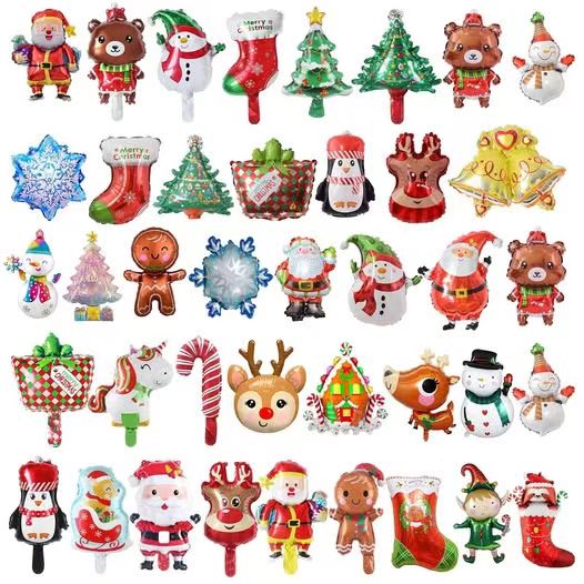 கிறிஸ்துமஸ் படலம் பலூன் கிட்கள்