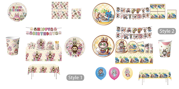 labubu party decorations