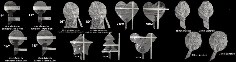 Transparent bobo balloon