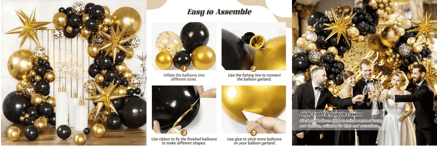 Wedding Metal Balloon garland arch