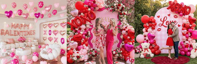 XOXO balloon decorations