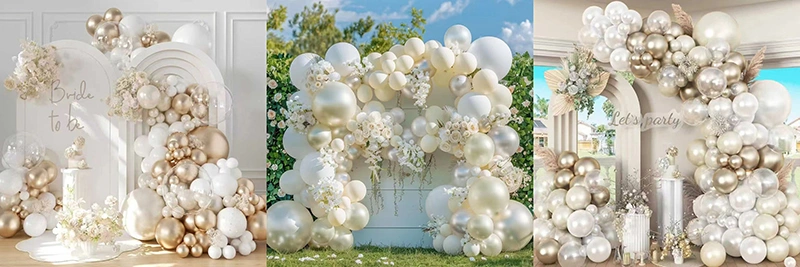 wedding balloon arch