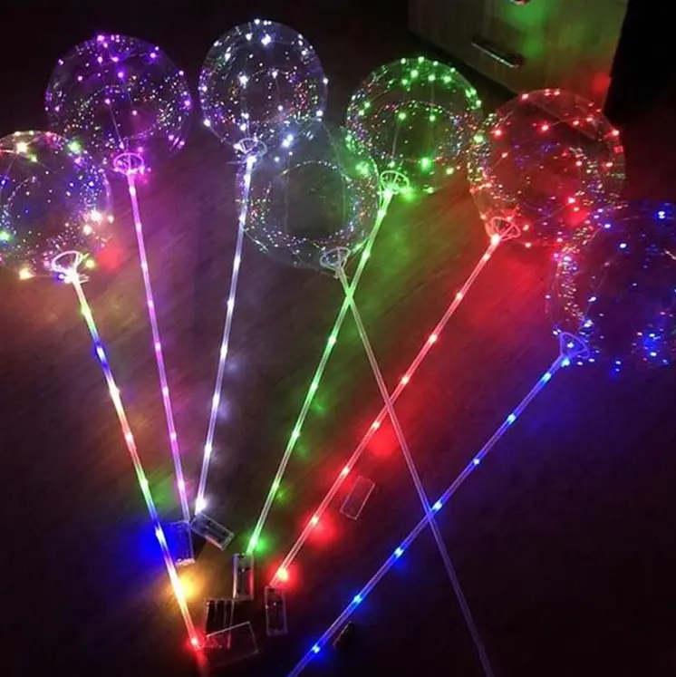 LED லைட் அப் போபோ பலூன் செட்