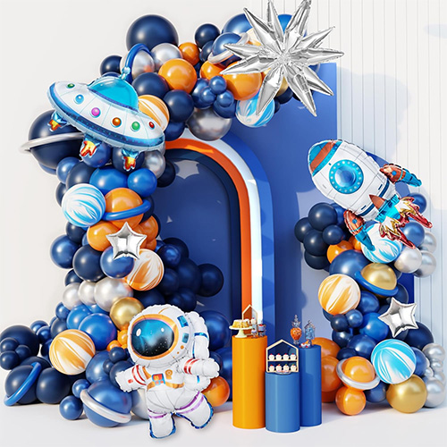 விண்வெளி பலூன் மாலை